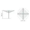BRABANTIA 310744 напольная сушилка для белья Photo 19