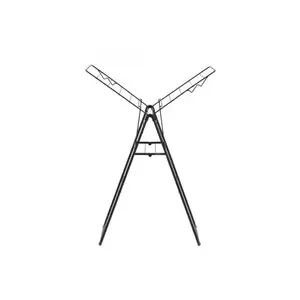 Brabantia HangOn Laundry Drying Rack Black 15 m Floor Mounting