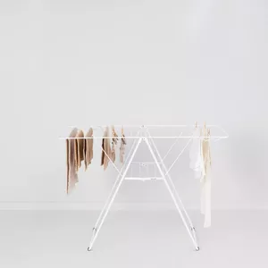 Drying rack BRABANTIA HangOn 20m White — wall-mounted clothes airer, 20 m drying length