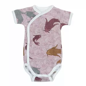 Baby romper LODGER Empire Fish cotton short sleeves Nocture 68 cm