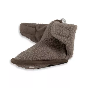 Bērnu čības LODGER Teddy Buffalo 6–12m — mīkstas siltinātas kurpītes zīdainim, 6–12 mēneši