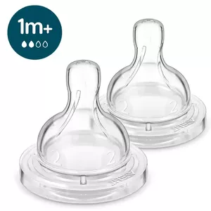 Silikona krūzītes knupīši Philips Avent SCY762/02 1M+ — 2 gab., mīksts silikons, no 1 mēneša