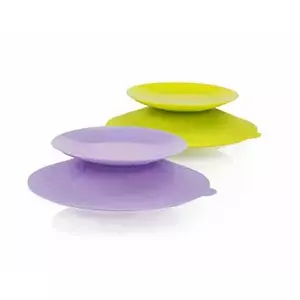 Kidsme Stay-in-Place turētājs 160494 Lime & Lavender, 2 gab. — zīdaiņu barošanas aksesuārs