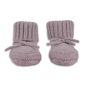 Bērnu čības LODGER Merino vilna 0–6 mēn Rose, mīksta zolīte