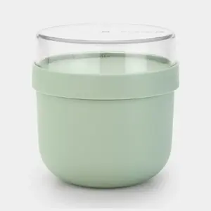 Fruit bowl BRABANTIA Make & Take 0.5 L Round Plastic, Ø110×H111 mm, Green