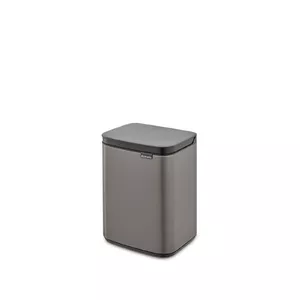 BRABANTIA atkritumu tvertne Bo, 4l, Platinum