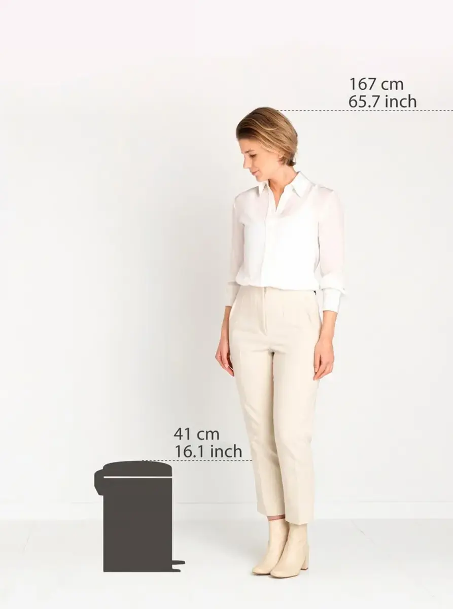 Atkritumu tvertne BRABANTIA NewIcon Round Steel 12 l Photo 4