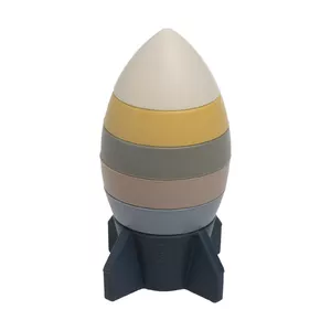 Silikona zobu tīrītājs Baby's only BO-860.859.800.50 Earth — 0+ mēneši, mīksts, bez BPA
