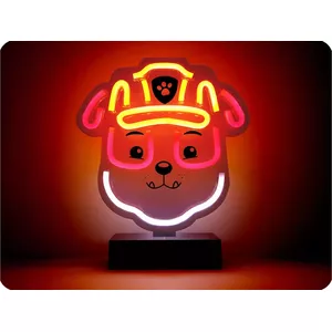 Детская LED неоновая лампа Paw Patrol Rubble модель 29672 настольный светильник, декоративный ночник