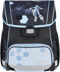 Mugursoma HERLITZ Loop Plus Cyber Soccer ergonomiska skola viegla