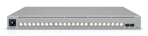Коммутатор Ubiquiti UniFi ECS-24-POE — управляемый L2/L3, 24× 10G RJ-45, PoE, 1U, серый