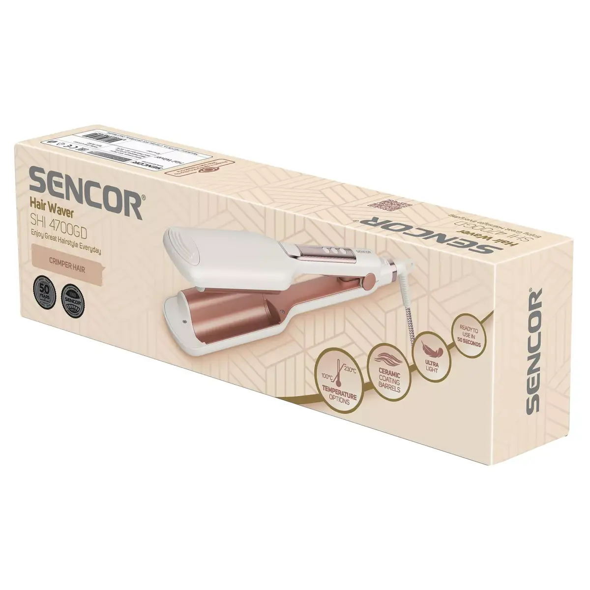 SENCOR SHI4700GD hair waver 25 mm Photo 10