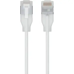 Networking patch cable UBIQUITI UACC-CABLE-PATCH-EL-C6A-5M-W Cat6a 5 m RJ-45 translucent white
