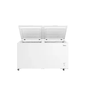 Saldētavas lāde Midea MDRC698FEE01 — 508 l, energoefektivitātes klase E, brīvstāvoša, augstums 83 cm, balta