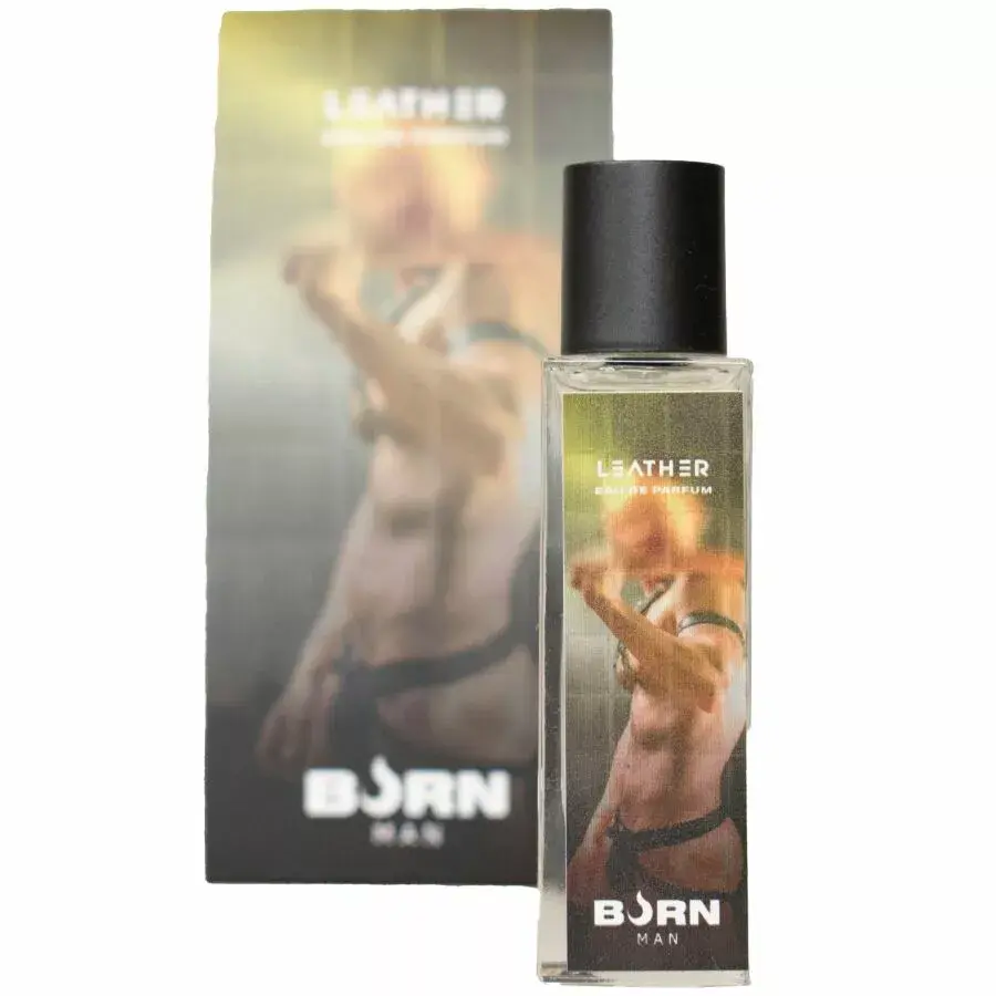 Men's perfume BURN Leather 20 ml Photo 3
