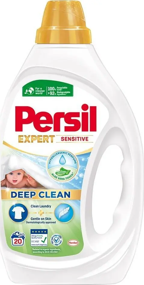 Persil Expert Sensitive bērnu veļas gēls 900 ml Photo 2