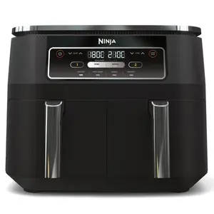 Фритюрница горячего воздуха Ninja AF200EU Двойная 7.6 Л 2400 Вт Черная