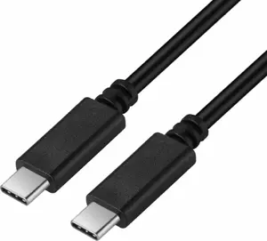 USB-C uz USB-C kabelis ART OEM-C6-1.5 1.5 m, 480 Mbps, 100 W (5 A) vīriešu–vīriešu