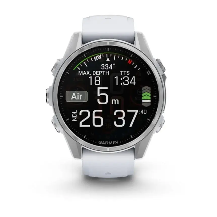 GARMIN Fenix 8 Silver — 43 мм мультиспортивные часы Photo 3