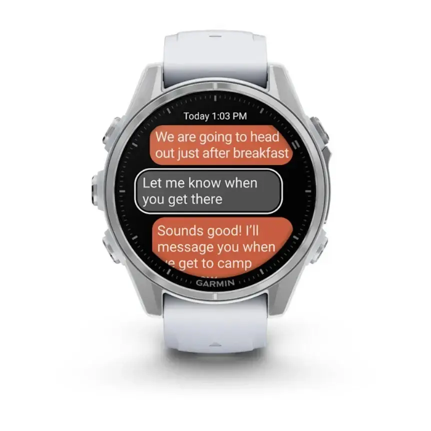 GARMIN Fenix 8 Silver — 43 мм мультиспортивные часы Photo 6