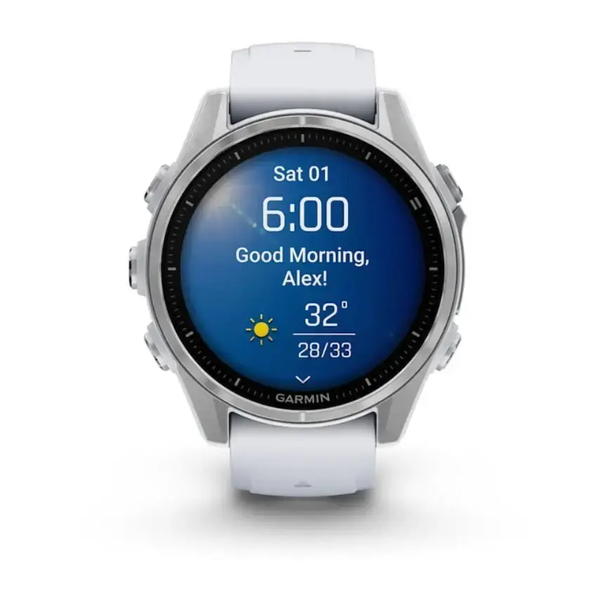 GARMIN Fenix 8 Silver — 43 мм мультиспортивные часы Photo 8