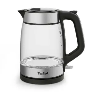 Electric kettle Tefal 1.7 L 2200 W Black Silver Transparent