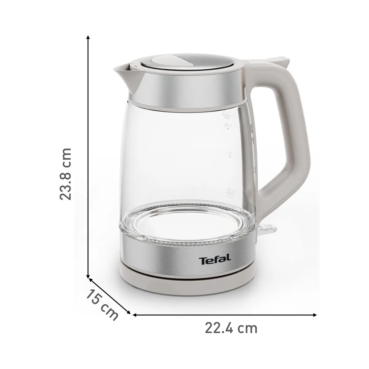 Tefal Glass Kettle KI605B30 Electric Kettle Photo 3