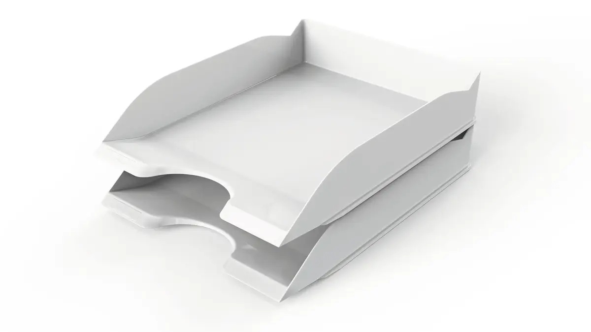 Durable Basic A4 Document Tray White Photo 2