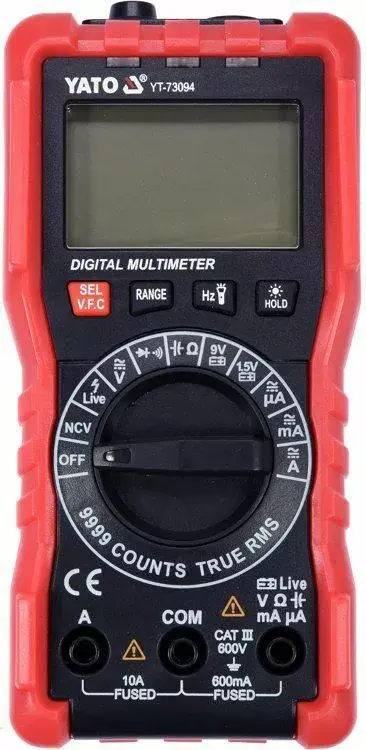 Многофункциональный цифровой измеритель YATO YT-73094 Photo 4