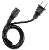 Power cable GOOBAY TC03NC IEC male to IEC, 3 m length