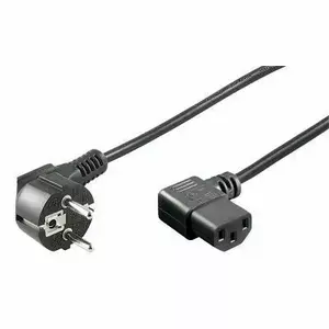 Power cable 3 m angled, GOOBAY 96032