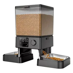 Automatic Pet Food Dispenser Oneisall PFD 002 Dual — 2 Meal Portions, Programmable Feeding