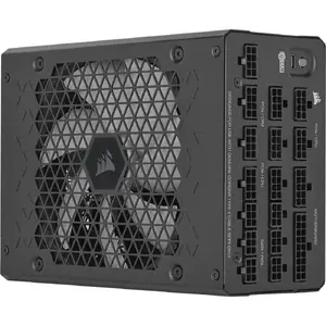 Блок питания CORSAIR HX1200 1200 Вт ATX 24‑контактный полностью модульный 80 PLUS Platinum черный 14 см вентилятор