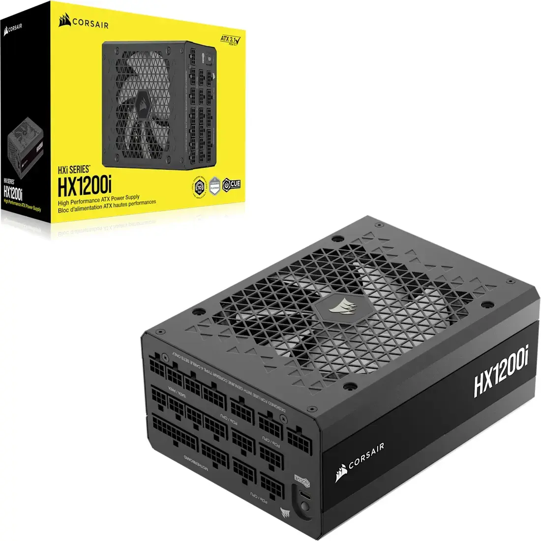 CORSAIR HX1200 блок питания ATX 1200 Вт 80 PLUS Platinum Photo 2