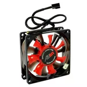 Cooling fan AIREN DualWings 80S 80x80x25 mm, 80 mm axial case fan