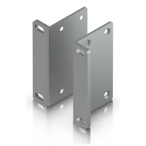 Mounting kit Ubiquiti UACC-Rack-Ear-2U Galvanized steel Grey