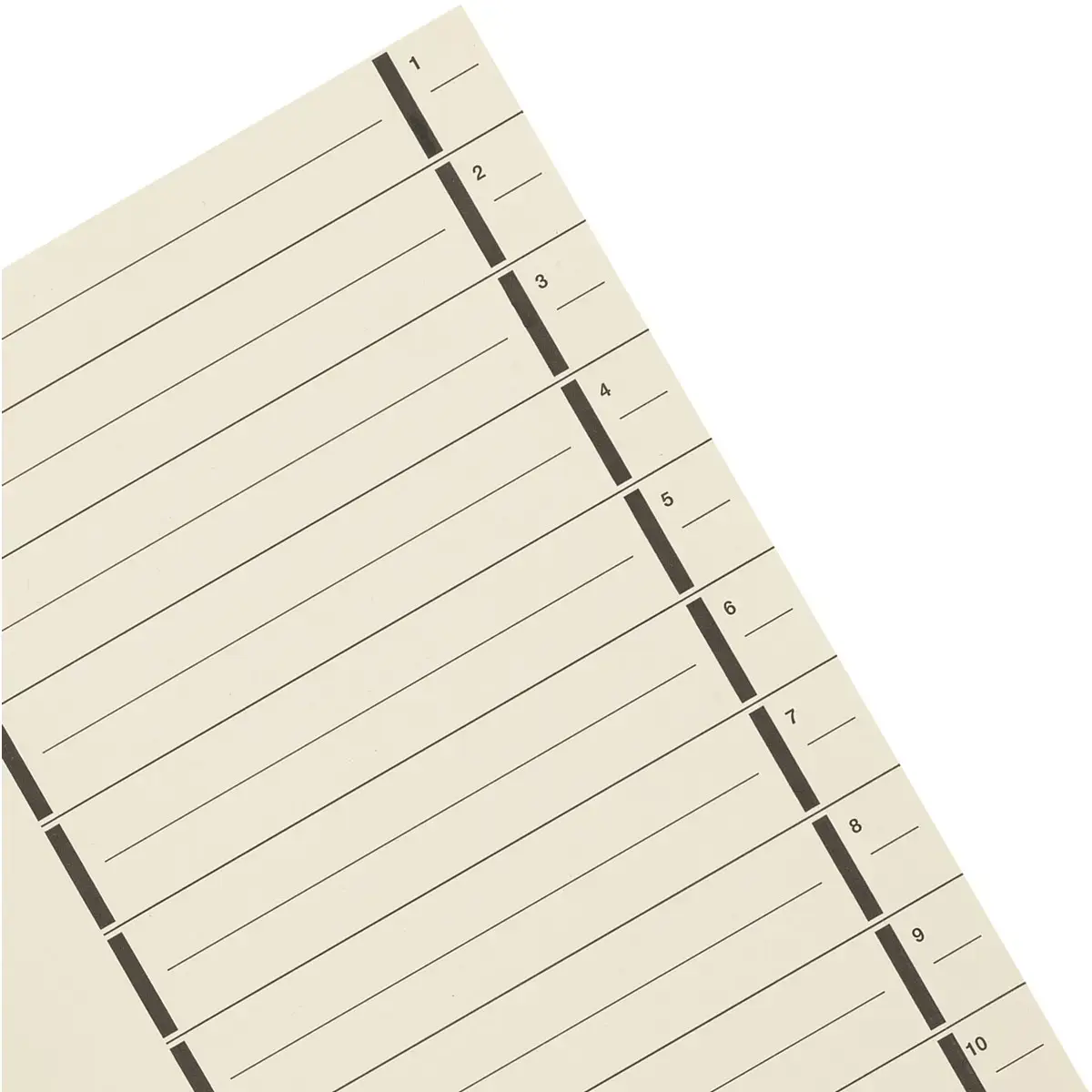Oxford 400004672 A4 cardboard divider sheets, 100 pcs Photo 5