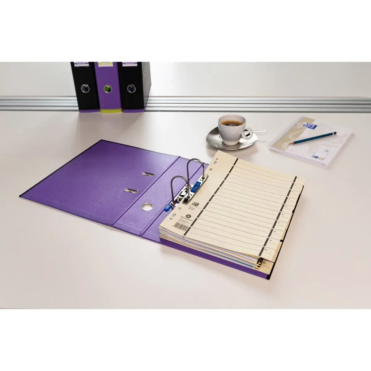 Oxford 400004672 A4 cardboard divider sheets, 100 pcs Photo 6