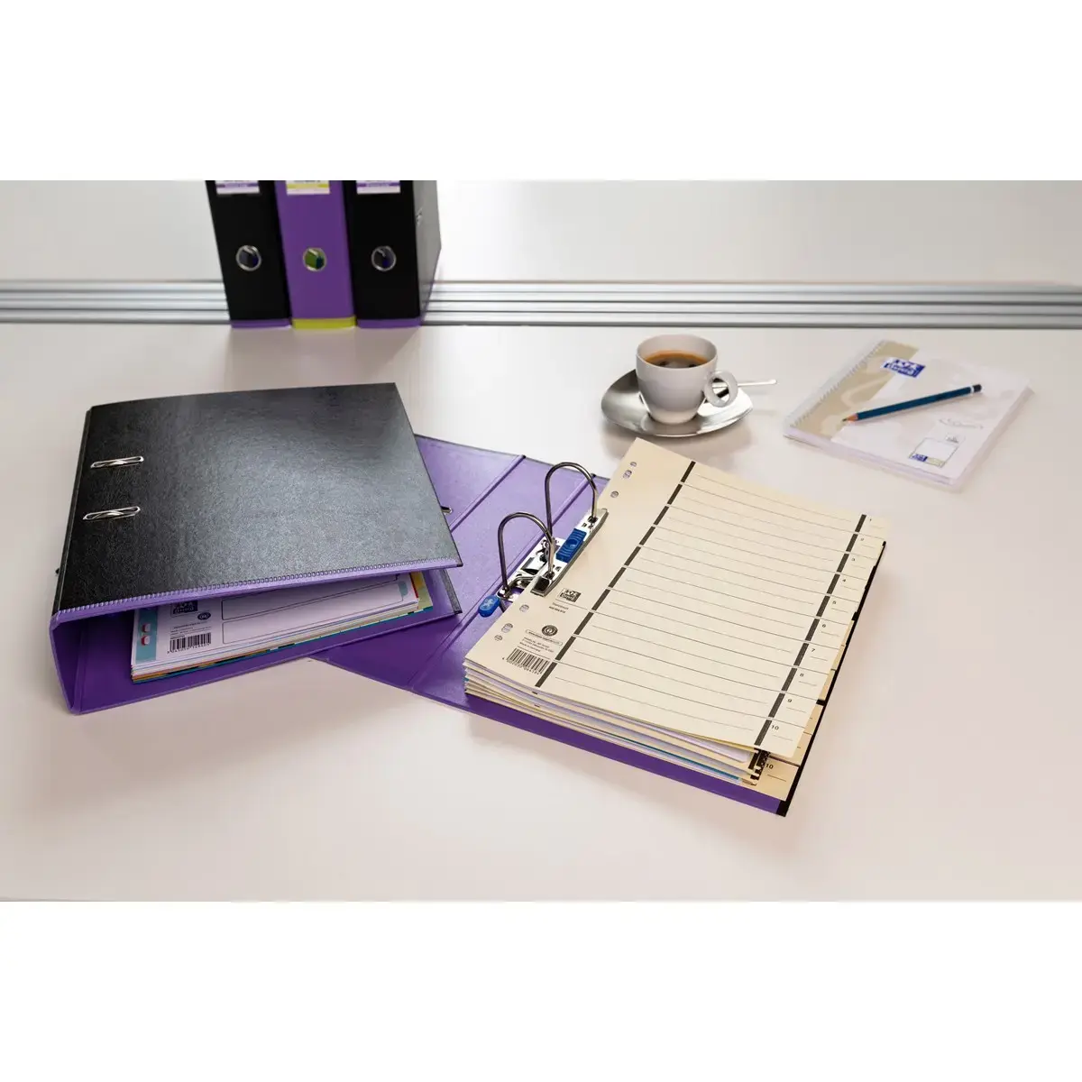 Oxford 400004672 A4 cardboard divider sheets, 100 pcs Photo 7