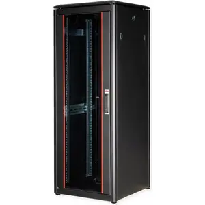 Network cabinet Secomp 32U 48.3 cm (19") Jet Black RAL 9005