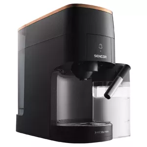Multi‑capsule Coffee Machine SENCOR SCC3000BK — 1.2 L water tank, 280 ml milk tank, 19 bar pump, Thermoblock