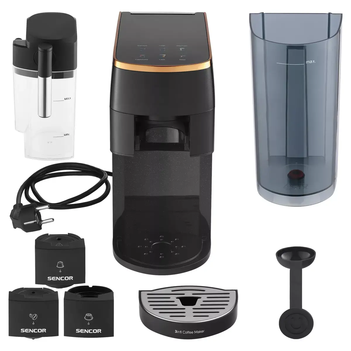 SENCOR SCC3000BK multi‑capsule coffee machine Photo 7