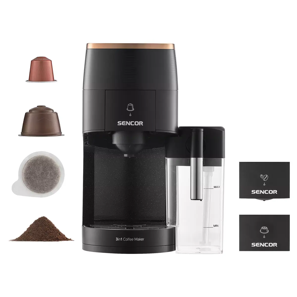 SENCOR SCC3000BK multi‑capsule coffee machine Photo 9