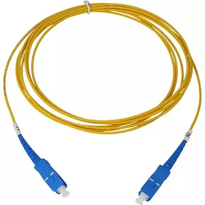 Fiber Optic Cable BlueOptics Simplex LWL Patch Cable SC-UPC/SC-UPC OS2 3 Meter Blue