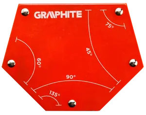 Magnetic welding angle GRAPHITE 34 kg load capacity, 45°/90° positioning
