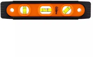 Spirit level NEO tools 23 cm aluminium body with magnet