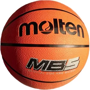 Basketbola bumba MOLTEN MB5 izm. 5 — jauniešu, iekštelpu/ārpustelpu, mazā regulēta izmēra