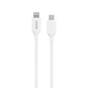 Lightning Cable Deltaco IPLH-452 2m White USB C