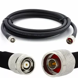 Koaksiālais kabelis Rangeful HF400-RPTNCM-NM-3 — 3 m, N Male uz RP-TNC Male, HF400 UltraFlex