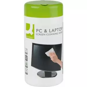 Cleaning wipes Q-Connect for screens, 100 pcs, model KF04501A